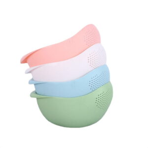 🥗 Colador de Arroz de Plástico 22x13 cm