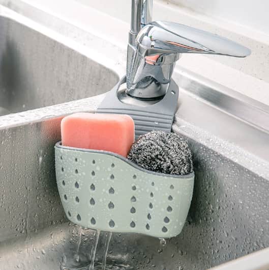 Porta Esponja de Cocina con Escurridor